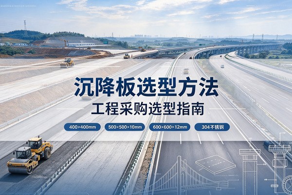 大荔沉降板选择方法