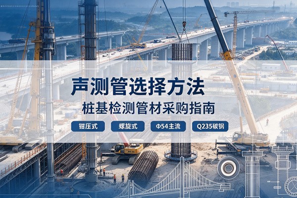 大荔声测管选型标准